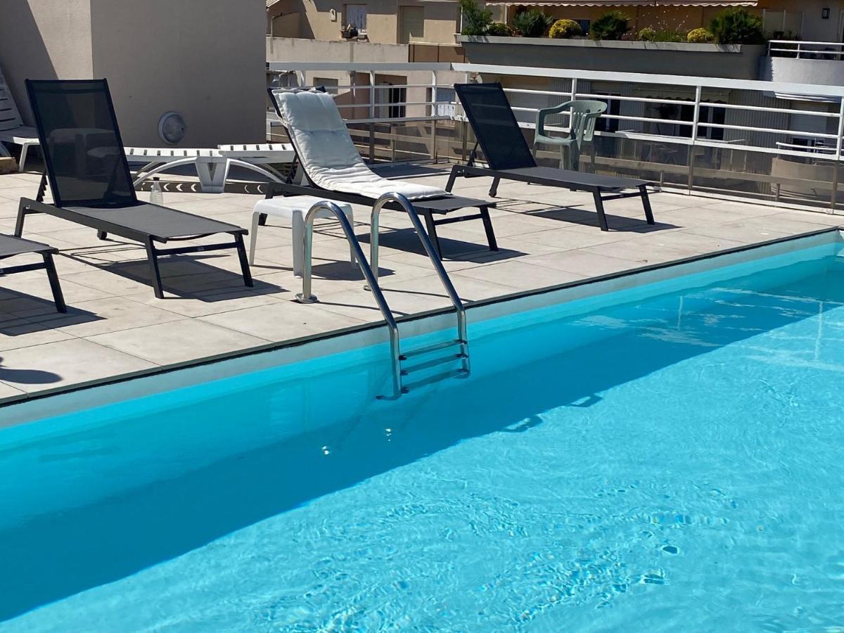 Villa D'Este - Apt 4 Prs - Clim - 300M Plage - Piscine-Parking En Option Juan-les-Pins Eksteriør bilde