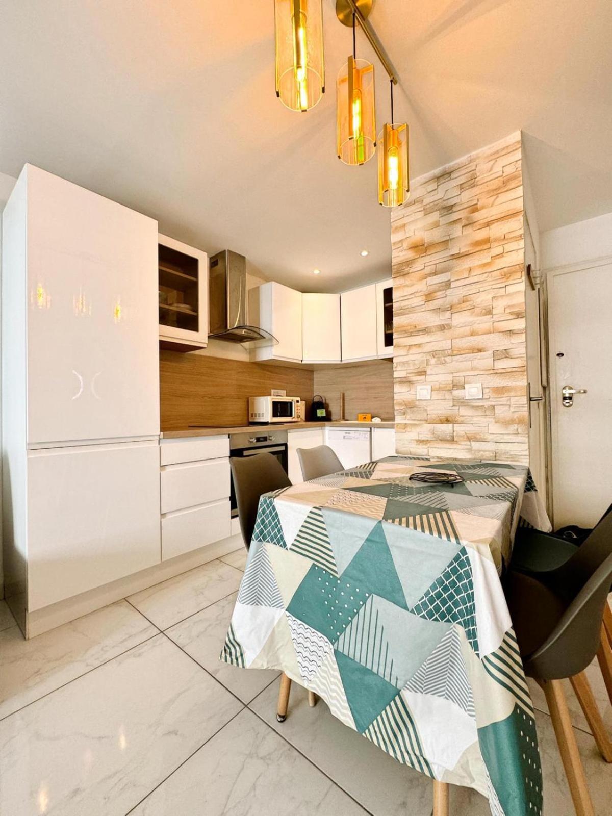 Villa D'Este - Apt 4 Prs - Clim - 300M Plage - Piscine-Parking En Option Juan-les-Pins Eksteriør bilde