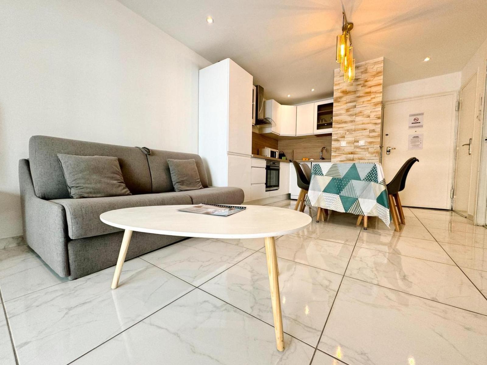 Villa D'Este - Apt 4 Prs - Clim - 300M Plage - Piscine-Parking En Option Juan-les-Pins Eksteriør bilde