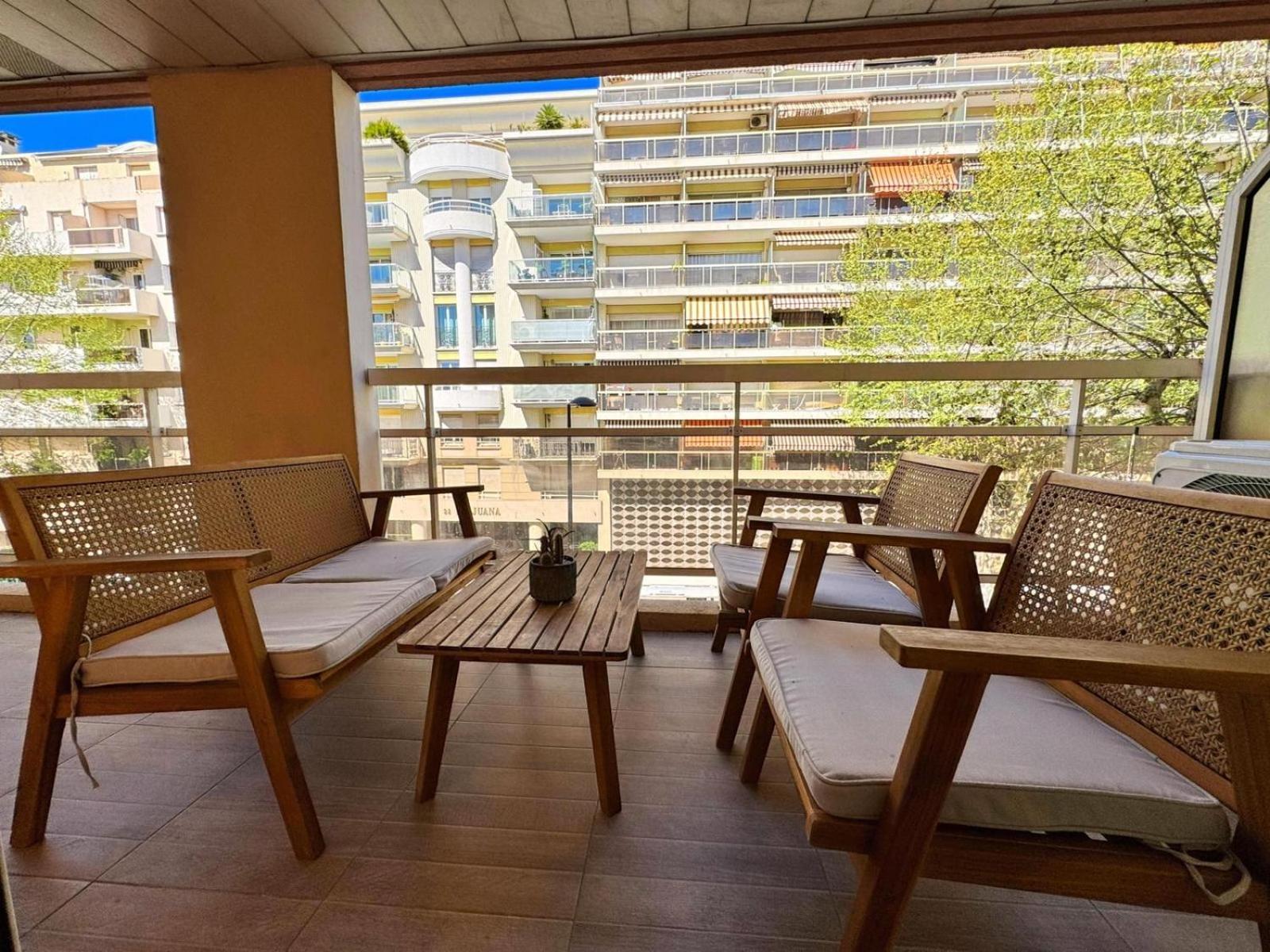 Villa D'Este - Apt 4 Prs - Clim - 300M Plage - Piscine-Parking En Option Juan-les-Pins Eksteriør bilde
